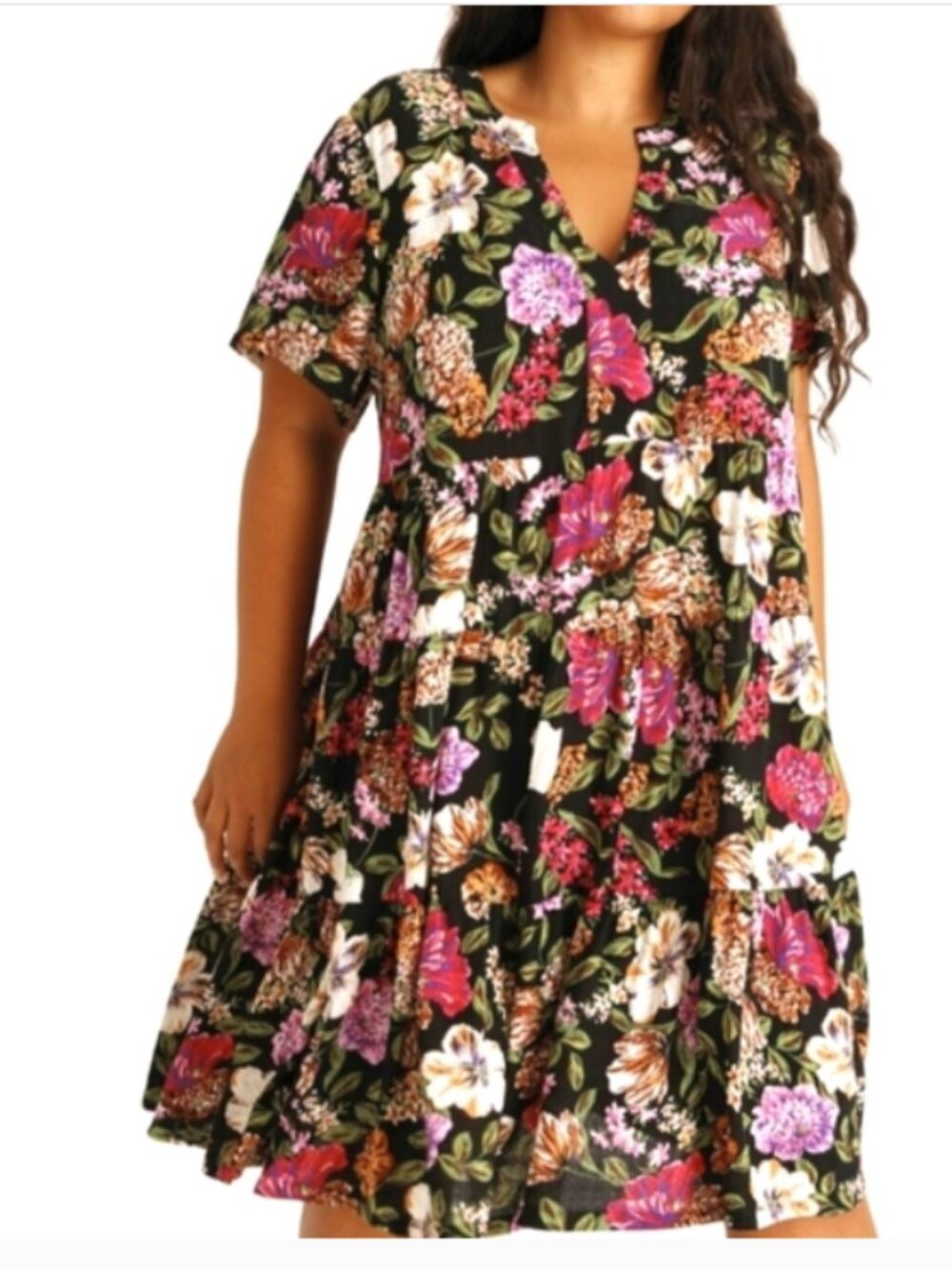 Maeve Anthropologie Dress Harper Tiered Dress